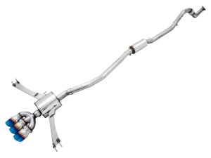 Honda Civic Si Performance Exhaust - AWE Tuning - Touring Edition, Triple Vapor Blue - `17-`20